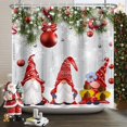 thumbnail image 2 of Christmas Shower Curtain,Merry Christmas Shower Curtain-Gnome Shower Curtain 3D Wood Snow Christmas Bathroom Decor Holiday Decorations Waterproof Polyester Fabric 72" X 72", 2 of 6