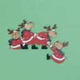 thumbnail image 4 of Xihbxyly Marco de Puerta de Madera Navideño, Diseño de Papá Noel, Panel de Madera Maciza de Colores Primarios, Materiales Ecológicos, Decoración Festiva, Decoración Del Hogar, Tamaño 7.9X5.9In, 4 of 4