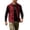 Red, variant on Atkumj Plaid Vest for Men Versatile Turn Down Collar Button Up Vest Fashion Loose Color Block Sleeveless Shirts for Men for Relaxed Daily Outfit S