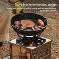 thumbnail image 2 of Sonducket Estufa integrada para acampar al aire libre, resistente al calor, barbacoa, quemador de cocina, utensilios de cocina portátiles de Kits de desorden para acampar, 2 of 6