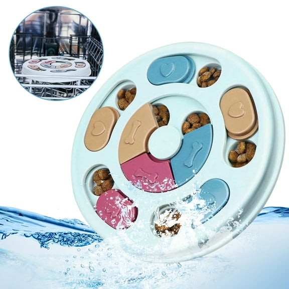 Ustris Dog Puzzle Toys, Interactive Dog Game, Dog Enrichment Toys for Puppy Mentally Stimulating Treat Dispenser Dog Treat Puzzle Feeder for Dogs Treat Training