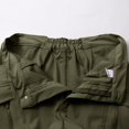 thumbnail image 4 of Carpenter Pants for Men, Men's Solid Color Outdoor Stretch Overalls with Large Pockets Loose Soft Pants Rainproof Training Pants Mens Sweatpants Army Green XL, 4 of 9