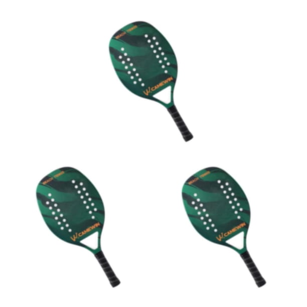 Beginners Paddle Racket Maytalsory Beach Tennis Paddle Racket Set for Beginners with Ball Bag ...
