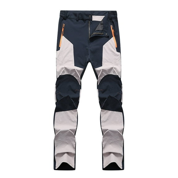 UTTOASFAY Pants for Men Snow Fashion Waterproof Men'S Work Clothes Slim Straight Leg Pants