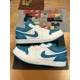 thumbnail image 1 of Ni - ke Size 14 - Men’s Ni - ke Air Jordan 1 Low Shoes White Aquatone Blue 553558-174 Shoes, 1 of 5