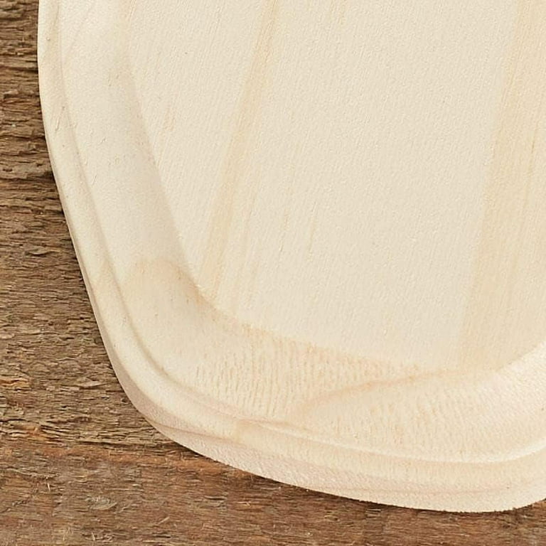 Pack of 4 Unfinished Wood Beveled Edge Oval Plaques from Factory Direct  Craft - Blank Wooden Oval Signs for DIY Crafts and Projects (5-1/4 H x  3-1/2