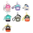 thumbnail image 3 of Versatile Backpack Keychain Charm Portable Miniature Backpack Keychain Stylish Keyring Charm For Travel And Sports, 3 of 9