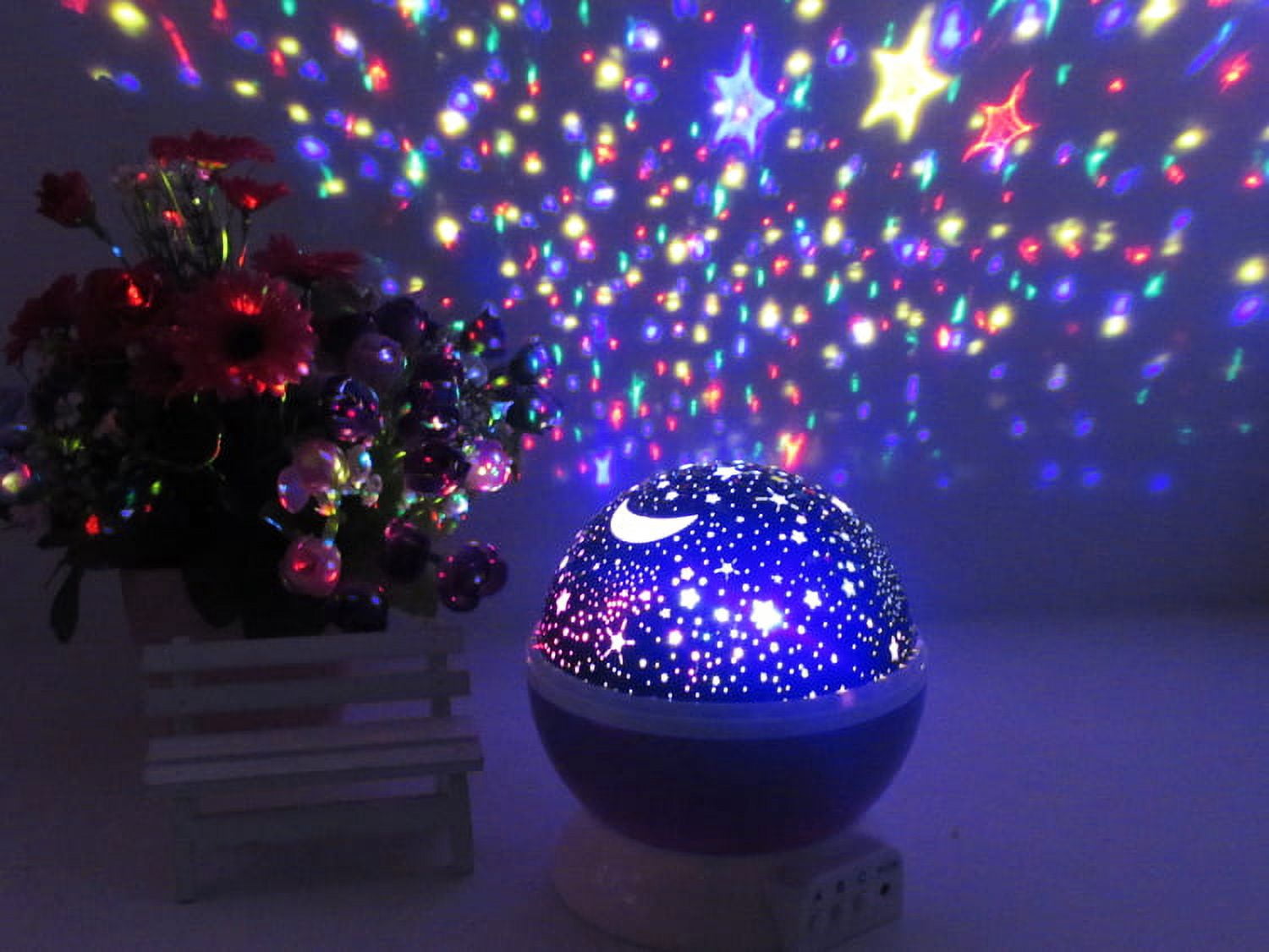 NowGo Night Night Night Light Projection Lamp - Purple