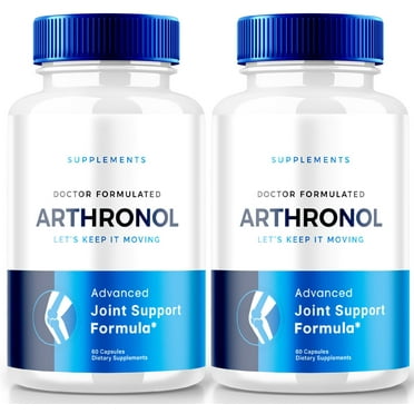 (2 Pack) Arthronol Pills, Arthronol Advanced Joint Support Supplement, All Natural Formula for Better Body Movement, Max Strength Capsules for Flexibility and Mobility, Arthronol (120 Capsules)