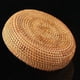thumbnail image 3 of Cesta de frutas Cesta de pan de ratán tejida redonda Bandeja de mimbre natural Cestería Decoración Cesta de almacenamiento Frutas, verduras Pan Cocina, 3 of 5
