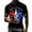 Black-J6, variant on Polo Shirts for Men Us 250th Anniversary American Flag Graphic Golf Shirts Button Down 4th Of July Polo T-Shirts Short Sleeve Independence Day Independence Day Golf Shirts for Men,Brown 2XL