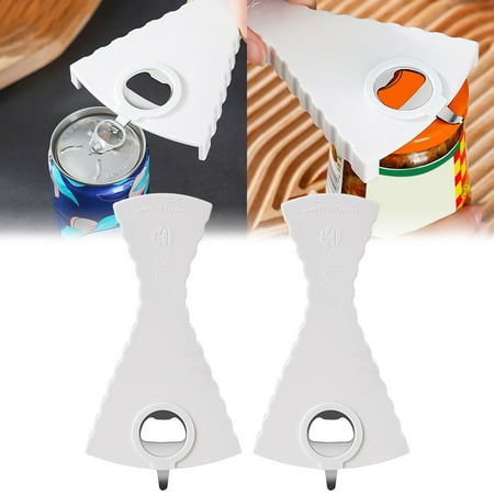 

Nallwabiu Multifunctional Can Opener Beer Opener Bottle Cap Remover Versatile Opener Labor-Saving Can Opener Multi-Use Kitchen Tool for Kitchen Bar Outdoor