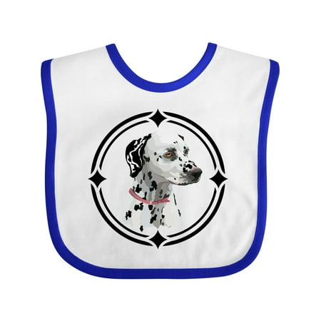 

Inktastic Dalmatian Dog Art Gifts Gift Baby Girl Bib
