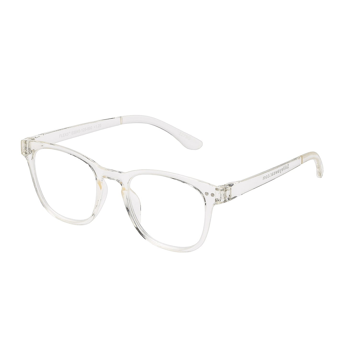 SAV Flex 3 +2.00 Reading Glasses Clear (E5045)