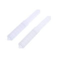 thumbnail image 1 of Shisuyan 2Pcs Toilet Paper Roller Fit-All Style Plastic-Spring Loaded White Toilet Paper Roller Bathroom Paper Holder Replacement, 1 of 8