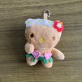 thumbnail image 1 of Sanrio-llavero de muñeco de peluche de Hello Kitty, bonito juguete de piel negra de vacaciones de peluche Kawaii, mochila de gato Kt, regalos colgantes Fivean unisex, 1 of 2