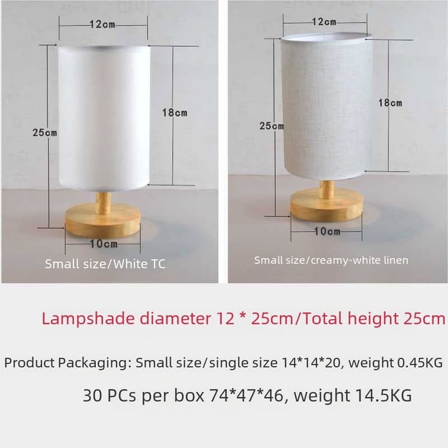 Lámpara de mesa de madera maciza, luz de noche, regalo de cumpleaños, lámpara led para dormitorio, mesita de noche, moderna y sencilla, lámpara de mesa de madera maciza