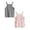 Pink, Grey, variant on SGMVNU 2 Pack Girls Tank Tops Summer Soft Cotton Camisole Undershirt Cute Cartoon Prints Sleeveless Tanks, Pink, Grey, Size 6-7 Years
