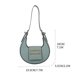 thumbnail image 3 of Bolso bandolera de un solo hombro para mujer | Bolso bandolera de piel de gran capacidad | Bolso multicompartimento para el trabajo, viajes y estudios, 3 of 3