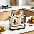 thumbnail image 5 of Tableware Storage Rack for Kitchen Utensils, Multi Compartment Chopstick and Knife Holder, Countertop Utensil Organizer for Dining and Cooking Tools, 5 of 6