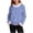 Purple, variant on Sexlip Women's Knitted Sweaters Plush Fur Trim Crew Neck Long Sleeve Ribbon Pullover Holiday Casual Dressy Fall Sweater Blue XXXL
