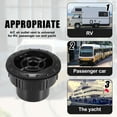 thumbnail image 2 of Unique Bargains 4Pcs Auto Car Rotating AC Air Conditioning Outlet Vent Replacement for RV Bus Boat Yacht Caravan 70mm 60mm 46mm, 2 of 7