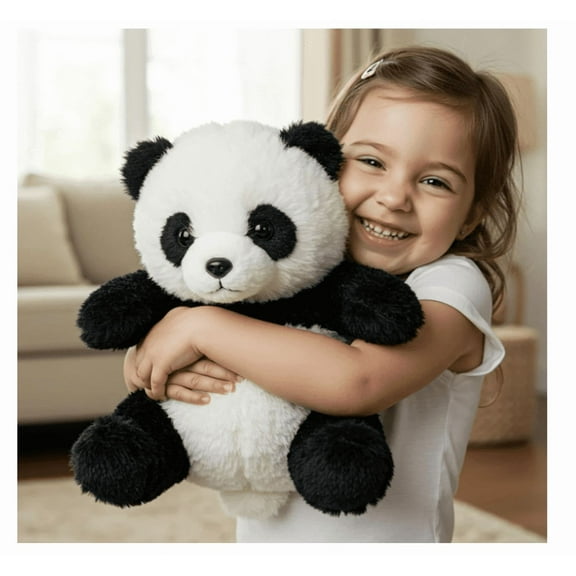 Pandy The Panda 2.0 Plush Toy - Hugmotion Engine Smart Hugging Tech, Weighted Comfort for Anxiety Relief & Sleep, Ultra-Soft Koaly Material - 2Pcs(The Pandy)