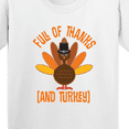 thumbnail image 4 of Inktastic Thanksgiving Dinner Holiday Turkey Youth T-Shirt, 4 of 5