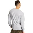 thumbnail image 3 of Hanes Long Sleeve Men T-Shirt 2-Pack Beefy-T Crewneck Soft Cotton Full Cut S-3XL, 3 of 3