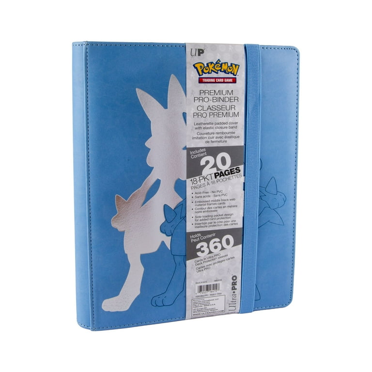 Ultra Pro Pokemon Lucario Elite Premium Pro Binder - Walmart.com