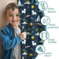 thumbnail image 3 of West Highland White Terrier and Beach Insulated Teens Curtains Set Of 2, Bedroom Essentials, Toddler Room Decor 42x63in(106x160cm), 3 of 5