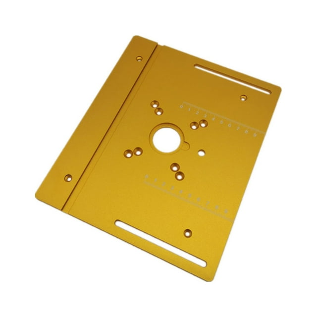 Router Table Insert Plate Woodworking Benches Table Saw W Miter Gauge Guide Aluminium Profile Fence Sliding Brackets ,Woodworking Protractor