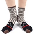 thumbnail image 2 of 5 pares de calcetines con dedos del pie para mujer, divertidos calcetines de algodón, calcetines con estampado animal, calcetines bonitos, patrón colorido, 2 of 5