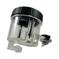 thumbnail image 6 of Motorcycle Black Front Brake Clutch Master Cylinder Fluid Reservoir Oil Tank Cup, 6 of 7