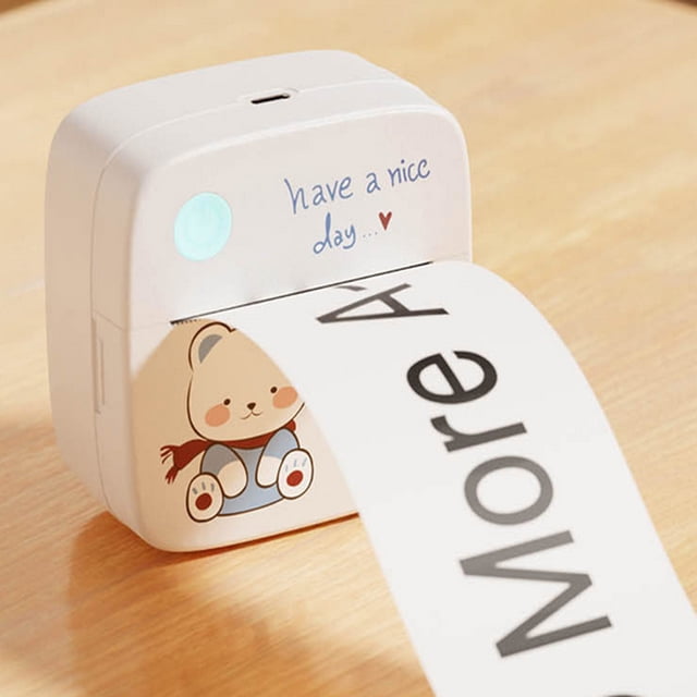 PEONAVET Label Printers Label Printers Label Printers Photo Label Printing Wrong Organiser Small Home Portable Wireless Bluetooth Thermal Home Storage Kitchen Sorting