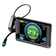 thumbnail image 1 of TF02H Smart Color Display 24V 36V 48V LCD with Waterproof Connector E-Bike Lithium Battery Conversion Accessorie,1 x Smart Color Display, 1 of 8