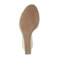 thumbnail image 6 of Cecelia New York Donna Wedge Sandals Slip On Open Toe Wrapped Heel Open Toe Mule (Nude Dot, 7), 6 of 6