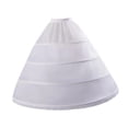 thumbnail image 2 of Zentra Jupon de Robe de Mariée, Jupon Léger avec Ceinture Élastique, Confortable, Demi-Style D, 2 of 7