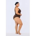 thumbnail image 2 of Traje de baño con detalle de mesh Roman Fashion /Tallas Extras, W-12 (Cafe) cafe 38, 2 of 6