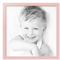 thumbnail image 2 of ArtToFrames 24" x 24" Pink Picture Frame, 24x24 inch Pink Wood Poster Frame (WOM-4120), 4 Pack, 2 of 7