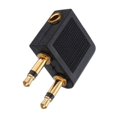 thumbnail image 4 of [TOP.SALE]Aircraft Aviation Headset Adapter Plug Headphones Plug One Point Two Aircraft Head Headset Adapter Aircraft, 4 of 4