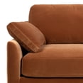 thumbnail image 5 of Pasadena 75.5" Modern Farmhouse Sofa, Burnt Orange Performance Velvet, 5 of 11