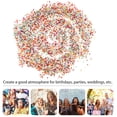 thumbnail image 4 of MasteelfCA 1600pcs Sequin Confetti Colorful Craft Cards Wedding Party Decor, 4 of 7