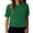 Green, variant on Sevevn Fashion Women's Casual Comfortable Print Short Sleeved Round Neck Blouse T-Shirt Top Black L Holiday Gift Finder