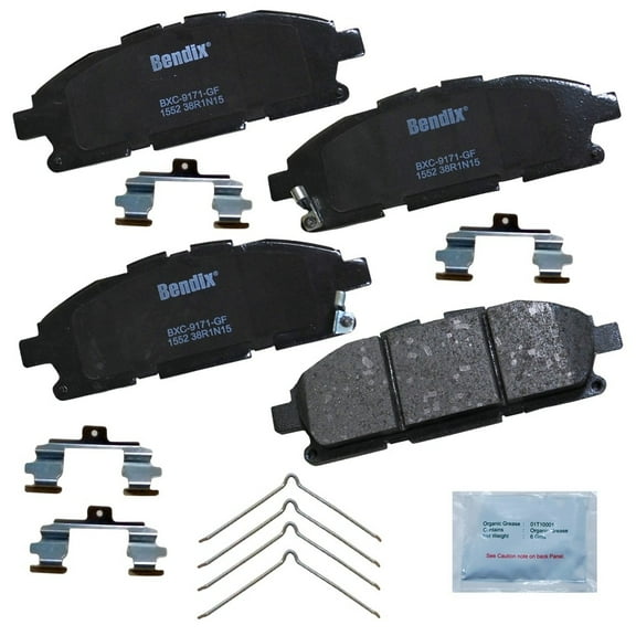Bendix Brakes Disc Brake Pad Set Fits select: 2011-2017 NISSAN QUEST