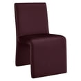thumbnail image 2 of Modway Emory Upholstered Performance Velvet Dining Side Chair in Mulberry by Modway, 2 of 9