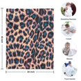 thumbnail image 4 of Leopard Print Pattern Blanket,Comfortable Soft Lamb Wool Throw Blanket,All Season,Warm Lightweight Blankets for Sofa Bed Couch Living Room Chair,30"x40", 4 of 4