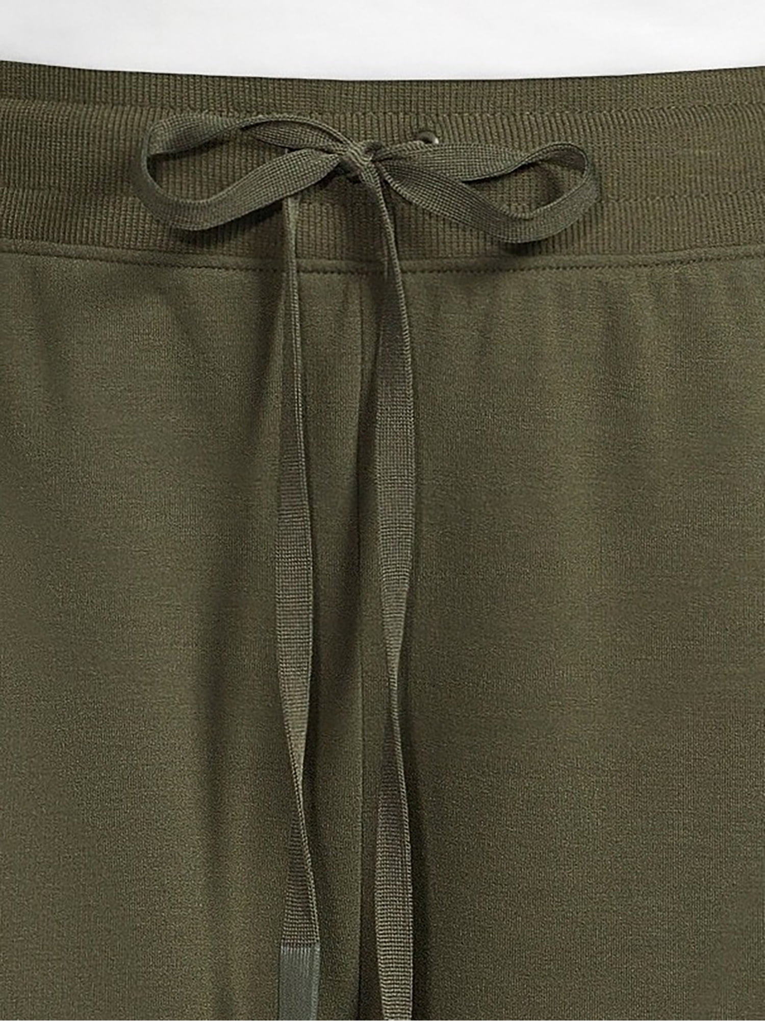 Athletic Works Women's Plus Size Jogger Pants with Pockets, 2-Pack