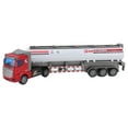 thumbnail image 3 of Pull Back Truck Model, Paint Treatment RC Semi Trailer Educational Interesting 1/48 Scale  For Gift Flat Head Pull Back Oil Tanker, 3 of 8