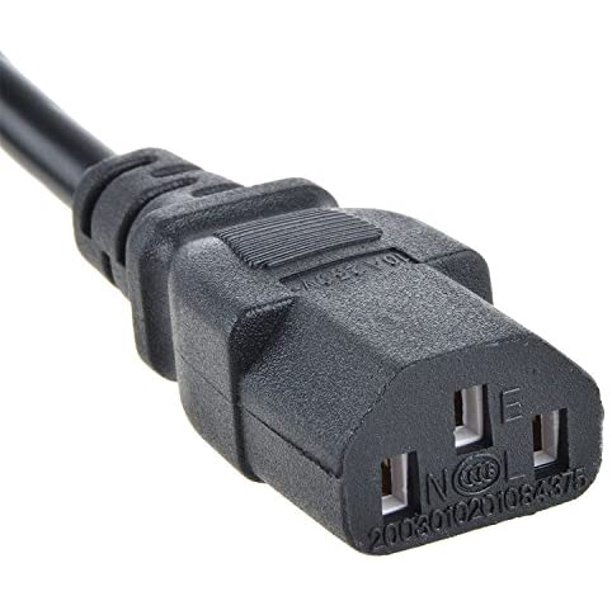 UPBRIGHT NEW AC IN Power Cord Outlet Plug Lead For Planar Systems Inc. PLL2410W P/N: 997-6871-00 Type No.: LE42BW 24" Widescreen LED LCD Monitor - image 2 of 5